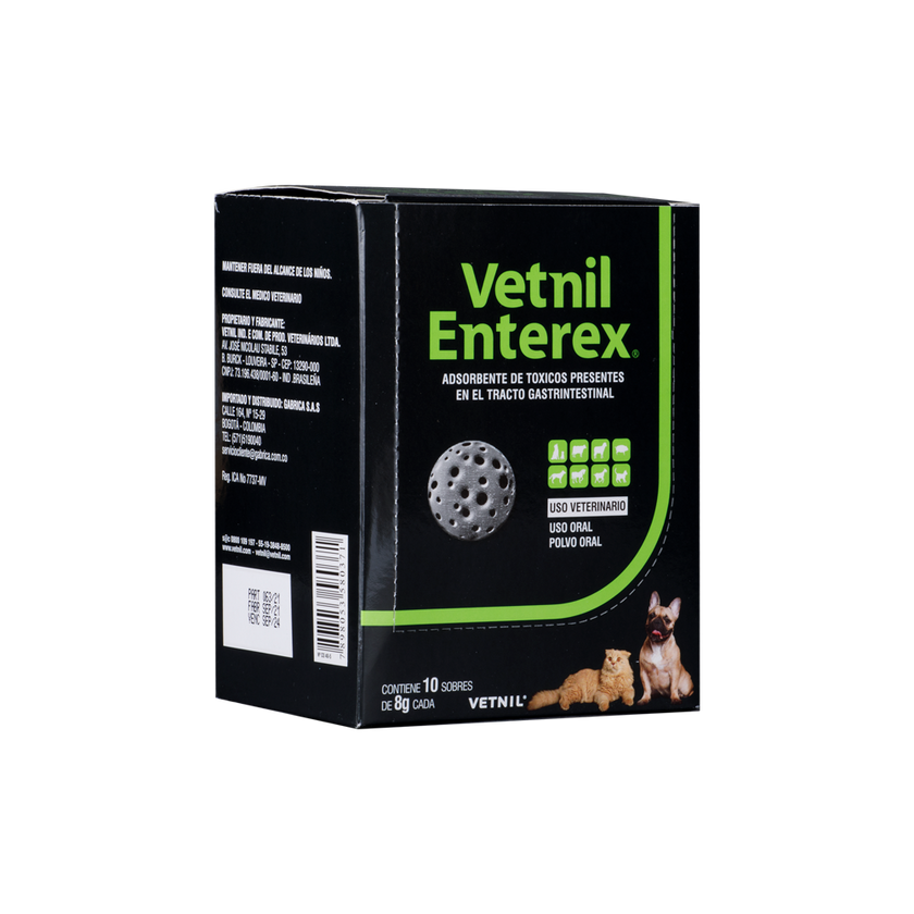 Enterex Absorvente Toxinas para Perros y Gatos