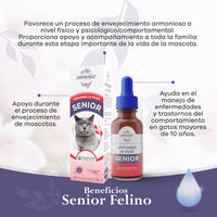 Esencia floral Senior Felino Gotas 30ML
