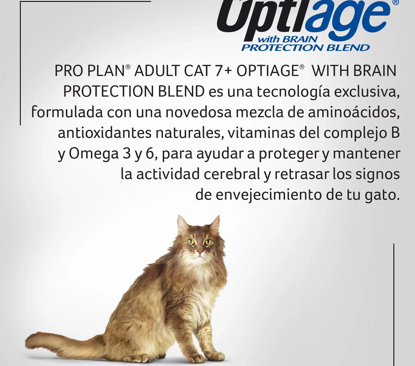 Comida Para Gatos Adultos 7+ Purina  Pro Plan X 3 KG