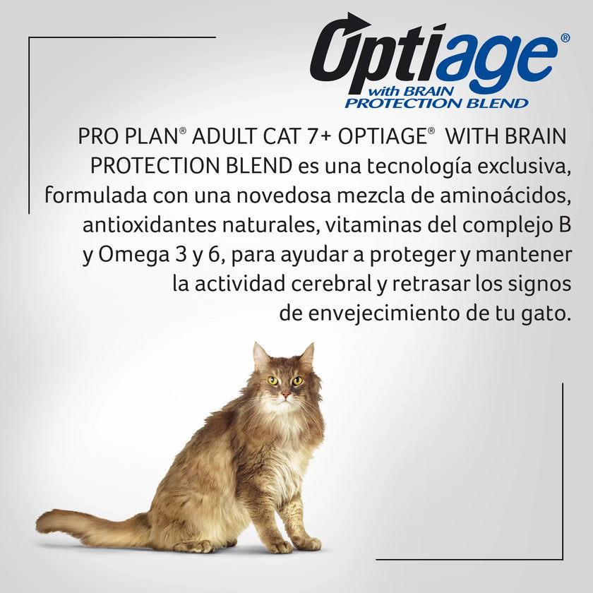 Comida Para Gatos Adultos 7+ Purina  Pro Plan X 3 KG
