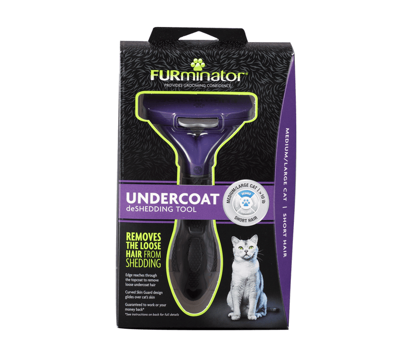 Furminator Desalanador Gato Grande Pelo Corto