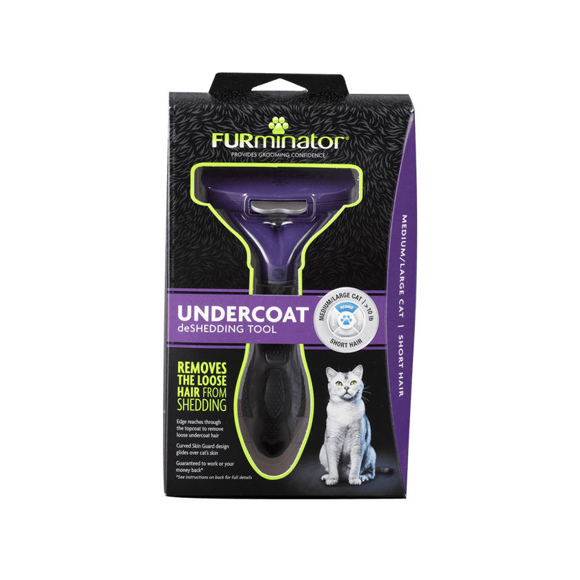 Furminator Desalanador Gato Grande Pelo Corto