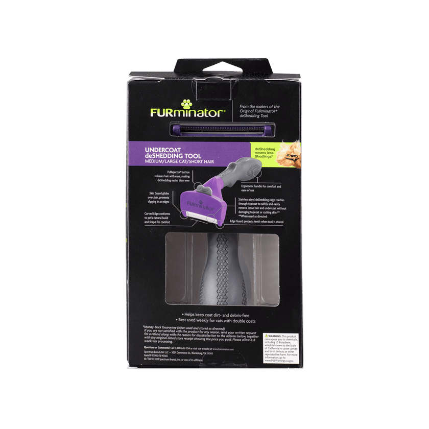 Furminator Desalanador Gato Grande Pelo Corto