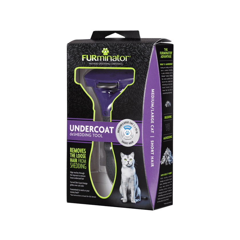 Furminator Desalanador Gato Grande Pelo Corto