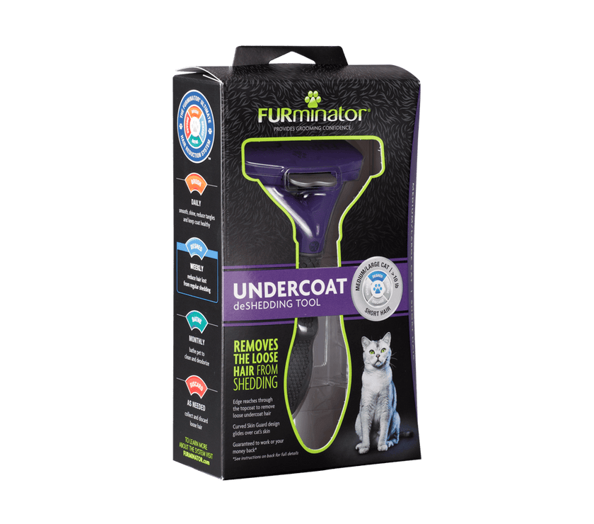 Furminator Desalanador Gato Grande Pelo Corto