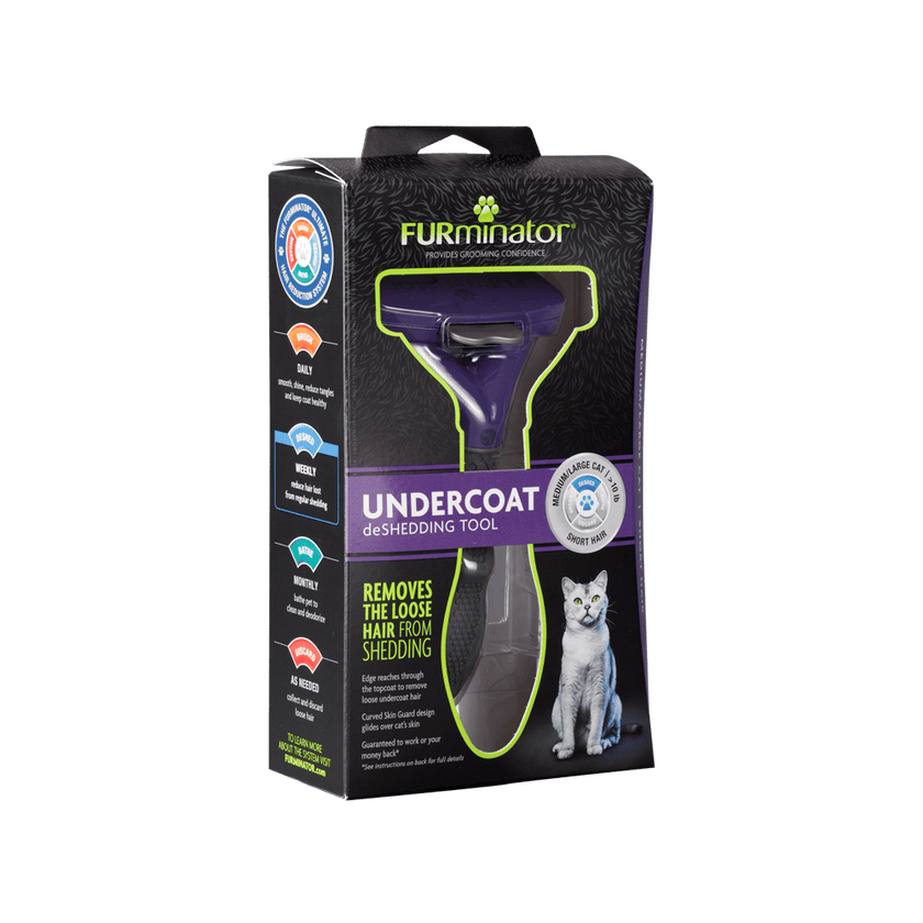 Furminator Desalanador Gato Grande Pelo Corto