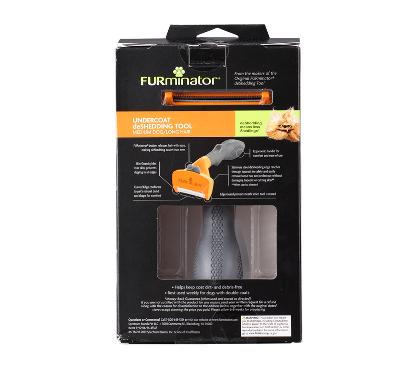 Furminator Deslanador Perro Grande - Pelo Largo