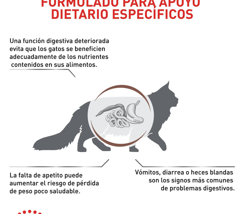 Alimento Royal Canin Vhn Gastrointestinal Felino 2 Kg