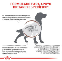 Alimento Royal Canin Vhn Hepatic Canino