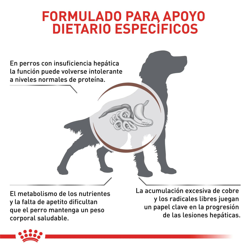 Alimento Royal Canin Vhn Hepatic Canino