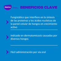 Griseofulvina Fungistático