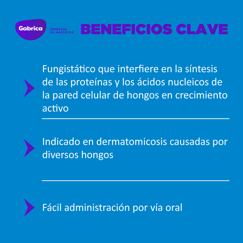 Griseofulvina Fungistático