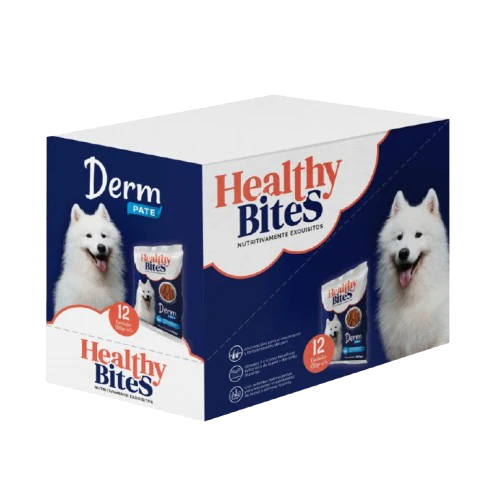 Comida humeda Healthy Bites para perro funcional Derm 100gr