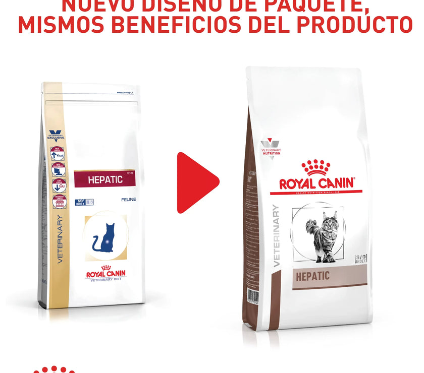 Alimento Royal Canin Vhn Hepatic Felino 2 Kg
