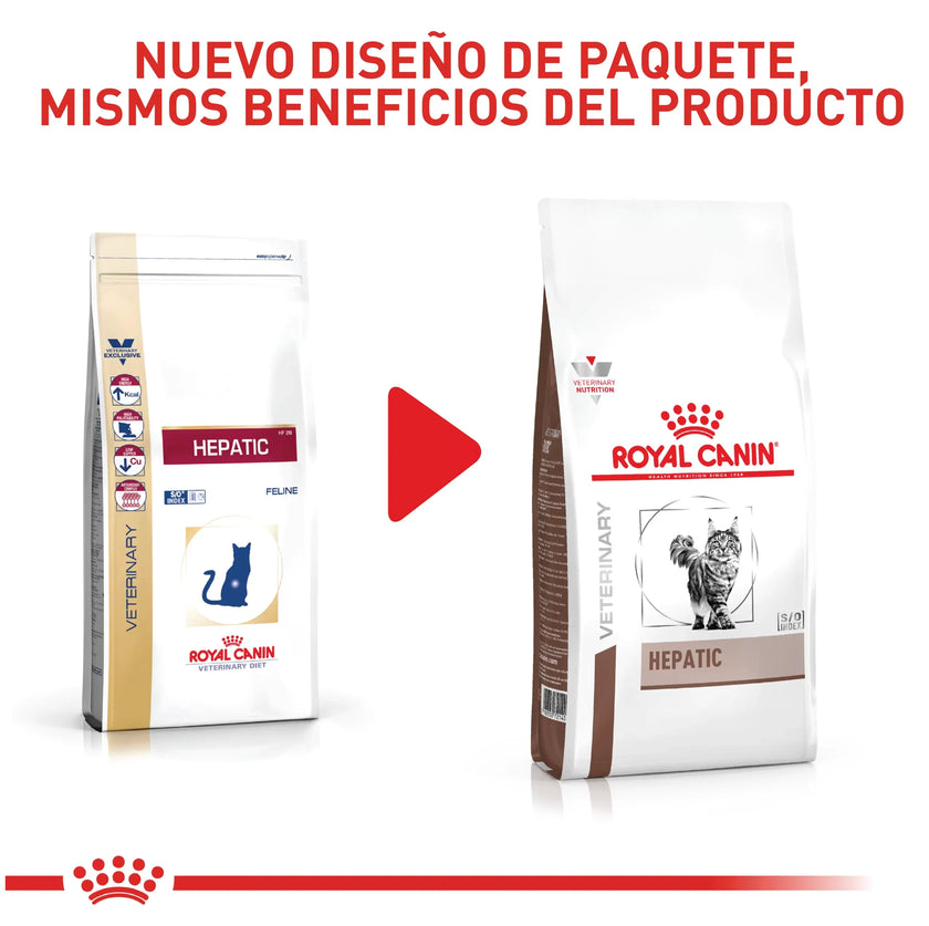 Alimento Royal Canin Vhn Hepatic Felino 2 Kg