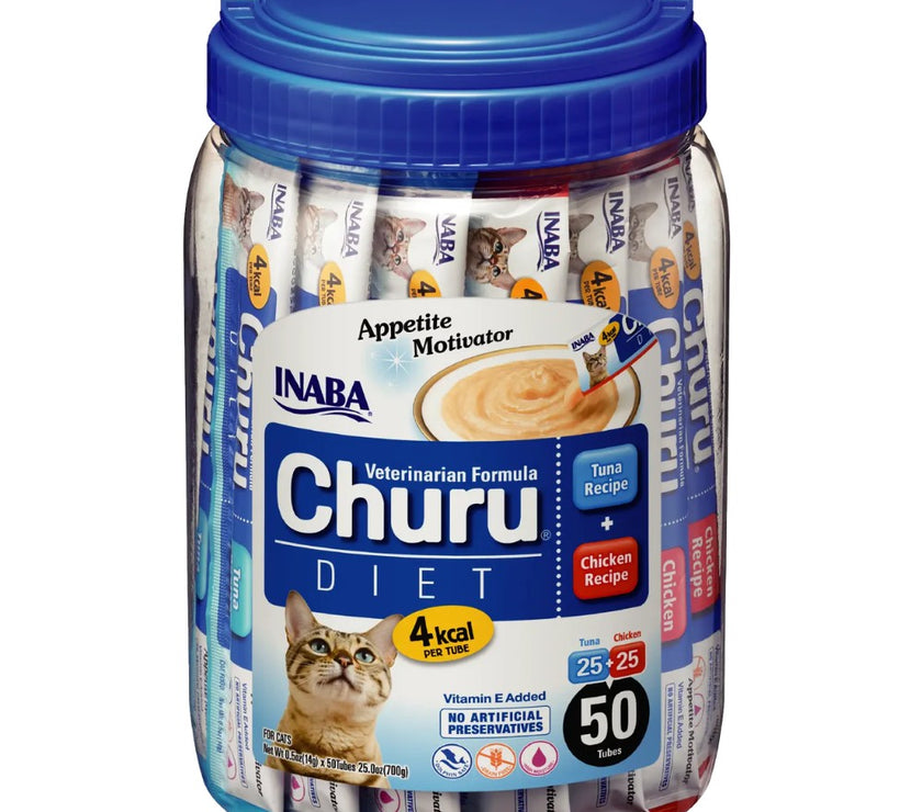 Inaba cat snack Churu Vet Diet 50 piezas