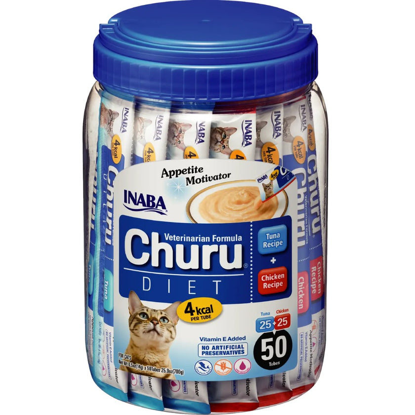 Inaba cat snack Churu Vet Diet 50 piezas