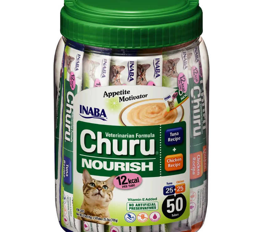Inaba cat snack Churu Vet Nourish 50 piezas