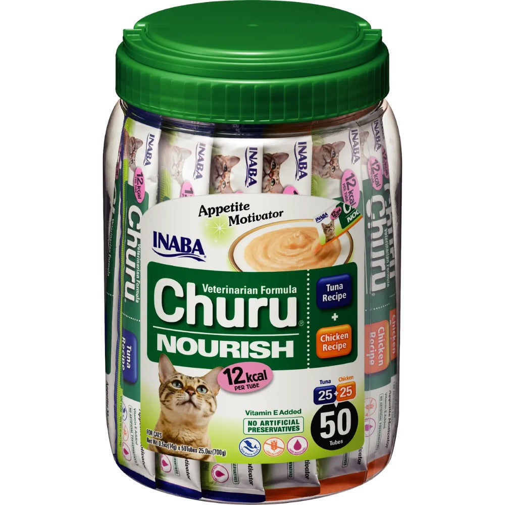 Inaba cat snack Churu Vet Nourish 50 piezas