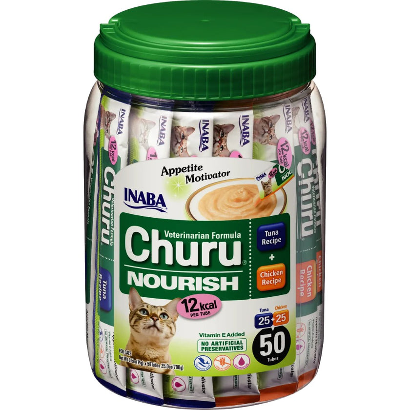 Inaba cat snack Churu Vet Nourish 50 piezas