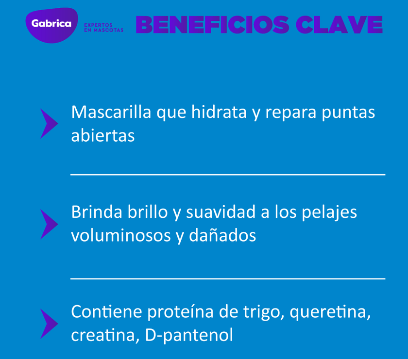 Mascarilla para mascotas Hydra Volumizing Mask 480 ml