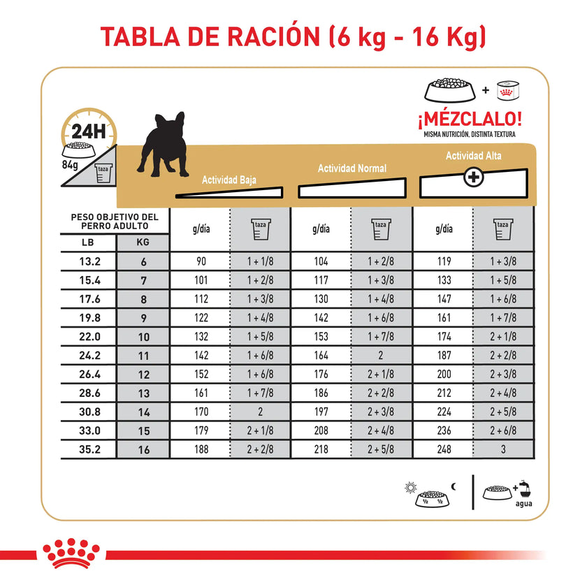 Royal Canin bulldog frances adulto x 9kg
