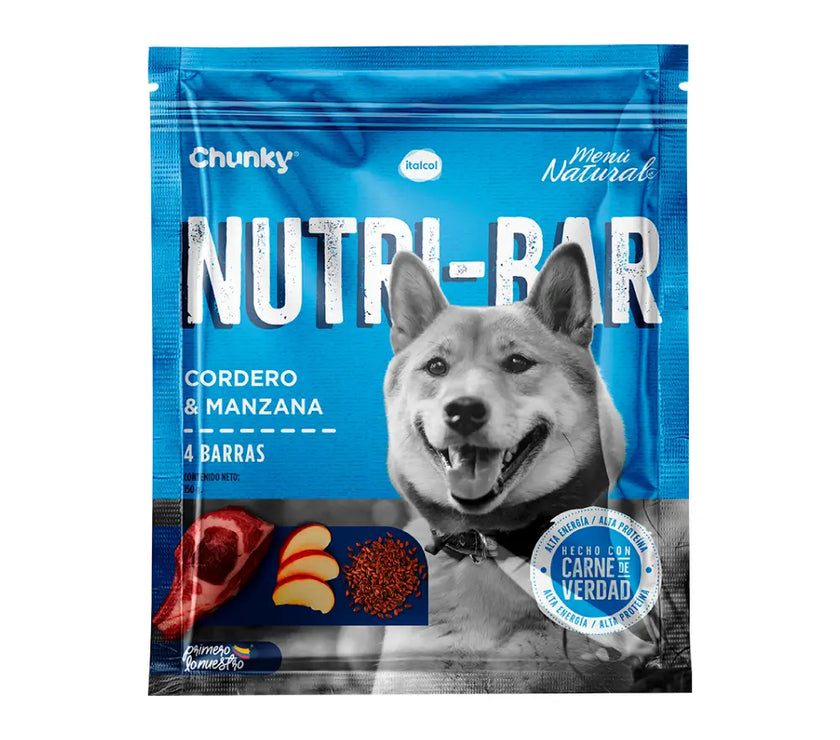 Nutri-Bar Cordero Y Manzana 150 GR
