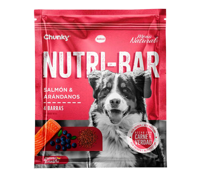 Nutri-Bar Salmón Y Arándanos 150 GR