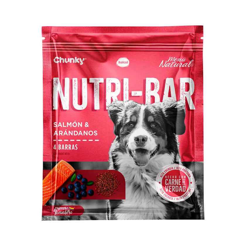 Nutri-Bar Salmón Y Arándanos 150 GR