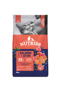 Nutriss Gato Adulto Salmon AtunX 8 KG