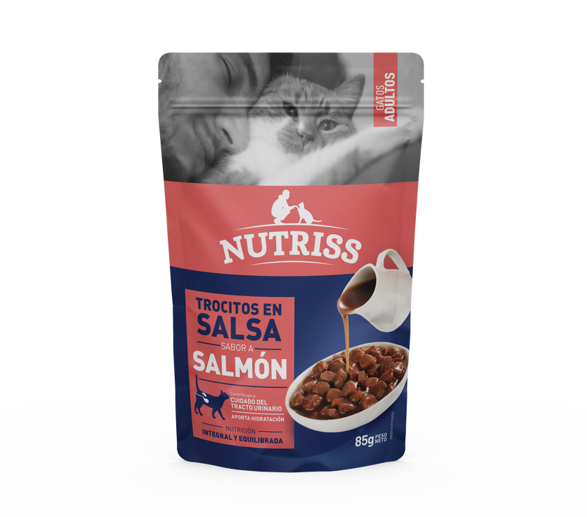 Nutriss Pouch Gato adulto Salmon