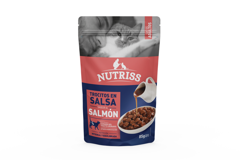 Nutriss Pouch Gato adulto Salmon