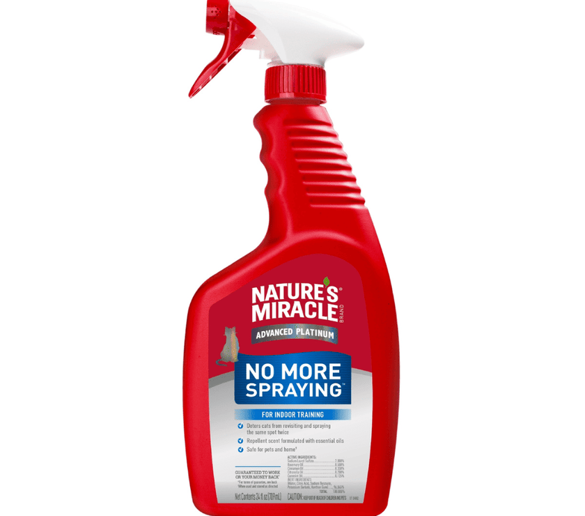 Spray No más marcas Nature Miracle gato 24oz