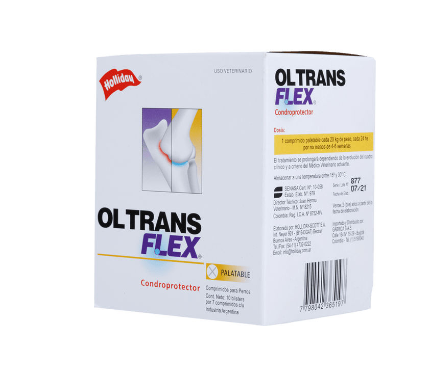 Ol Trans Flex Blister 70 Comprimidos