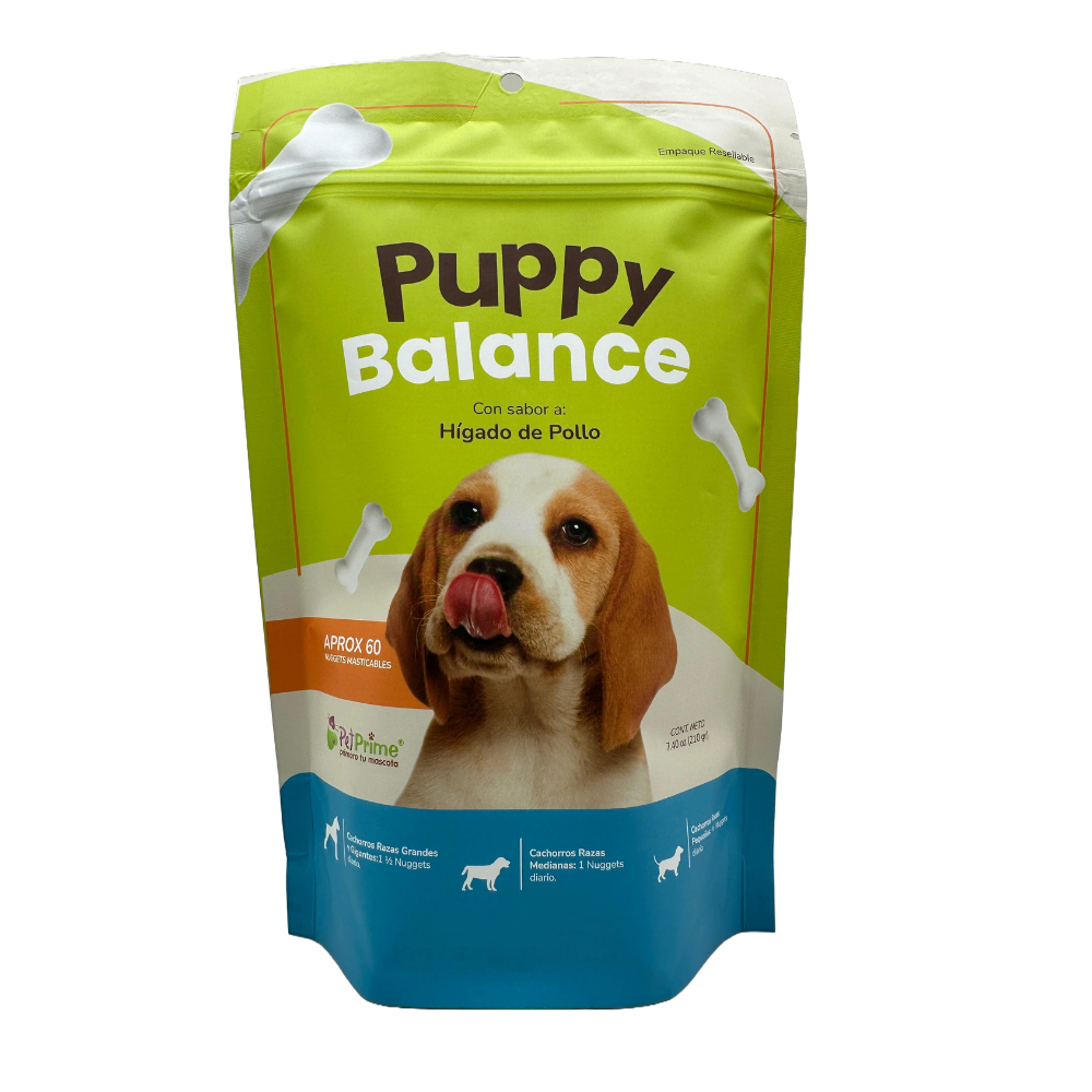 PUPPY BALANCE CHEWS NUGGEST X 60