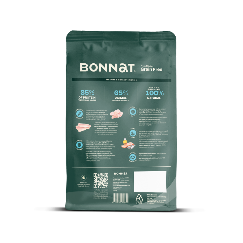 Bonnat Grain Free Feline Kitten