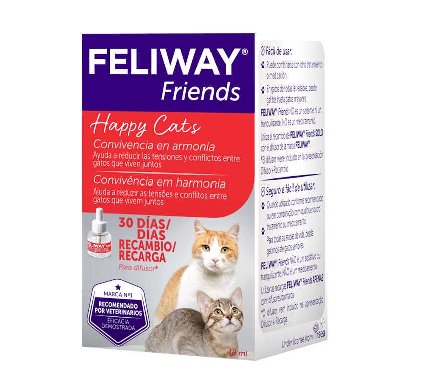 Recarga Difusor De Aromas Para Gato Feliway Friends 48 ml