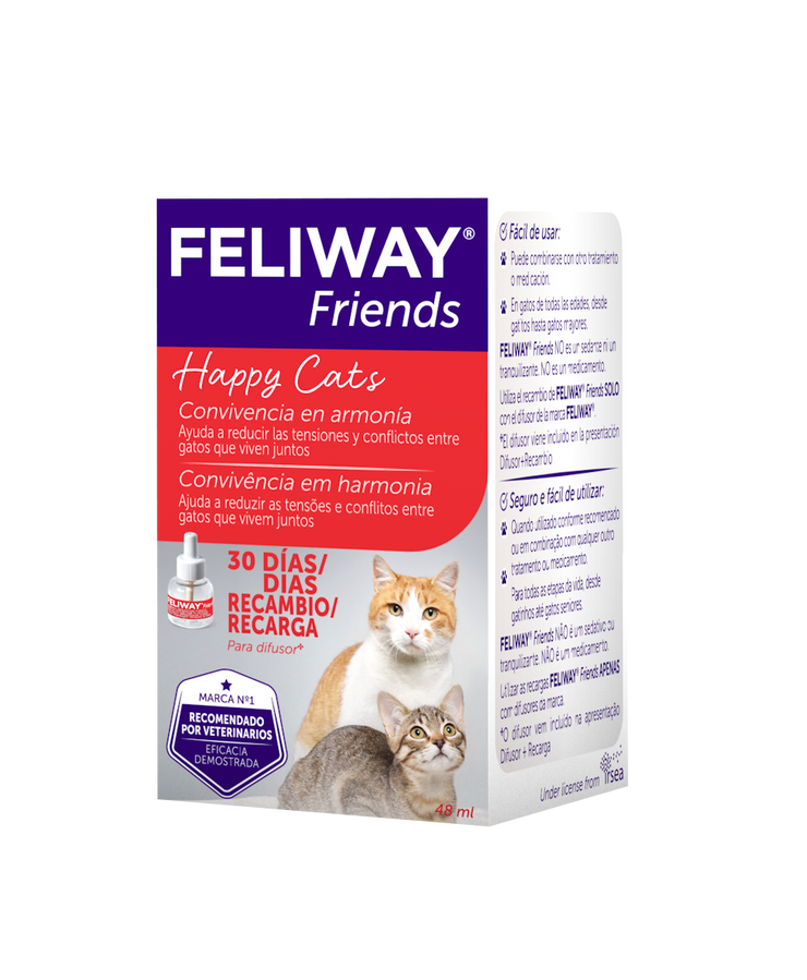 Recarga Difusor De Aromas Para Gato Feliway Friends 48 ml