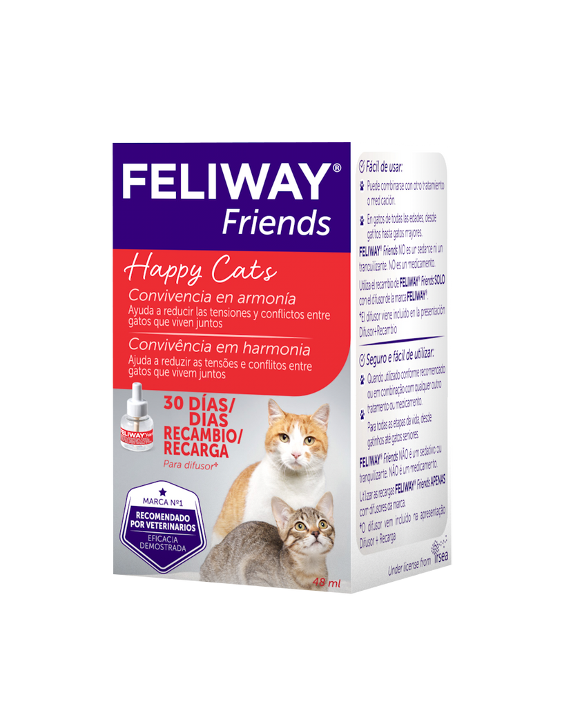 Recarga Difusor De Aromas Para Gato Feliway Friends 48 ml