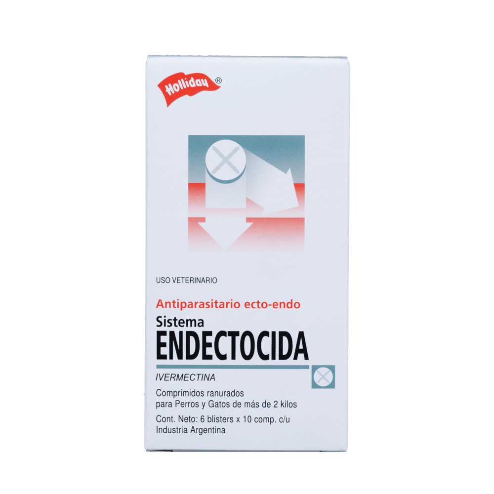 Desparasitante Externo Sistema endectocida para Gatos 60 comprimidos