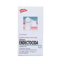 Desparasitante Externo Sistema endectocida para Gatos 60 comprimidos