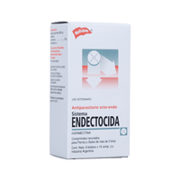 Desparasitante Externo Sistema endectocida para Gatos 60 comprimidos