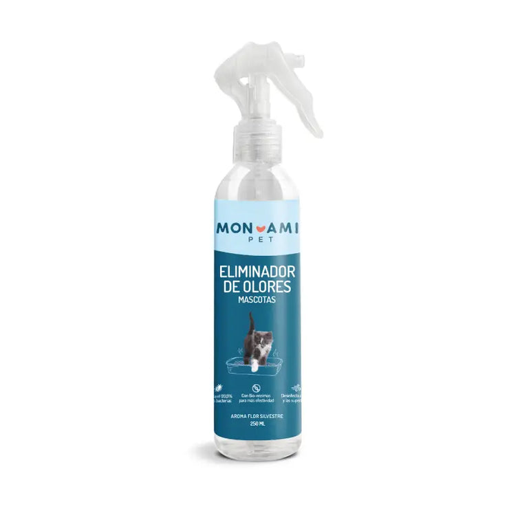 Eliminador De Olores Mascotas Spray 250Ml Mon Ami
