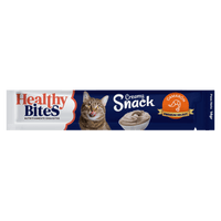Snack Cremoso para Gato Healthy Bites sabor Camarón 56 gr sobre por 4 unidades