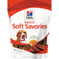 Snack para perro Hills Savories Beef and Cheddar 8.8 Onz