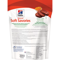 Snack para perro Hills Savories Beef and Cheddar 8.8 Onz