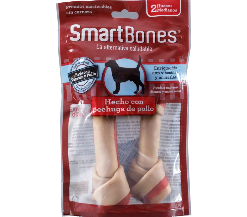 Snack para perros pequeños Smartbones Pollo
