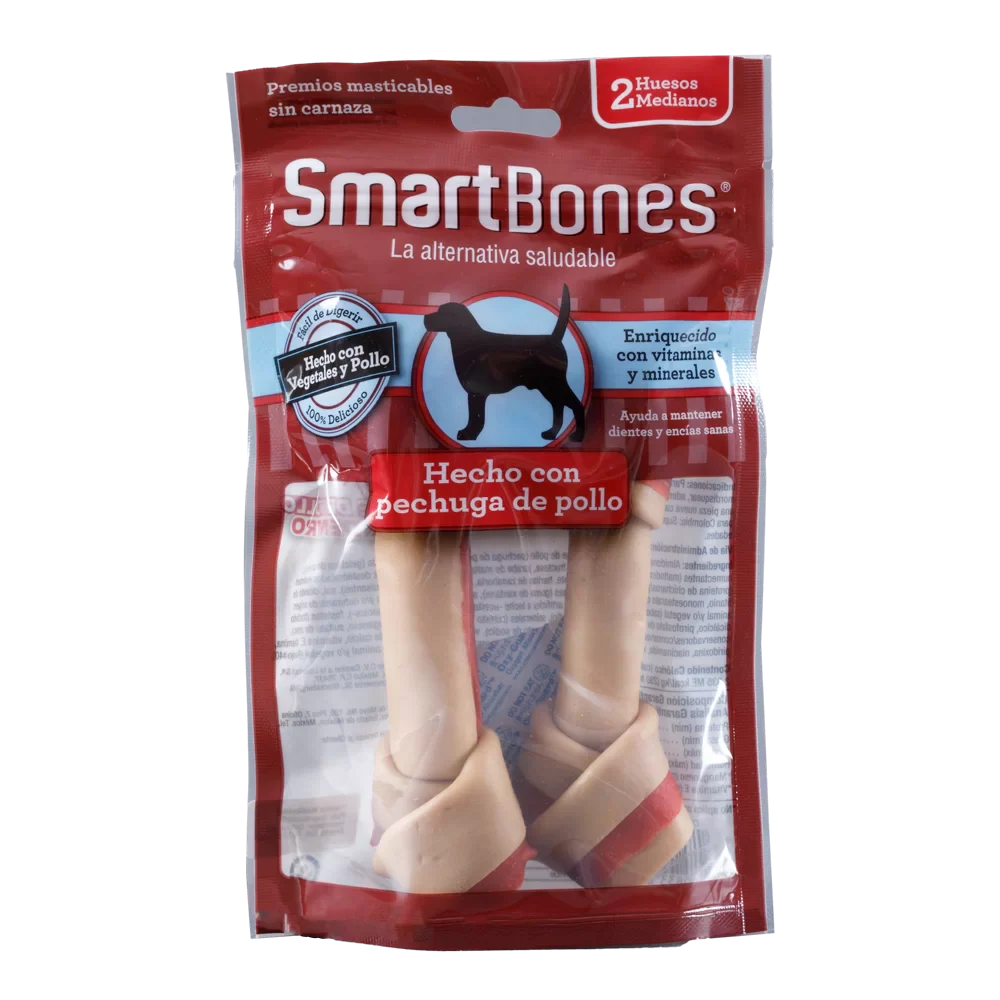 Snack para perros pequeños Smartbones Pollo