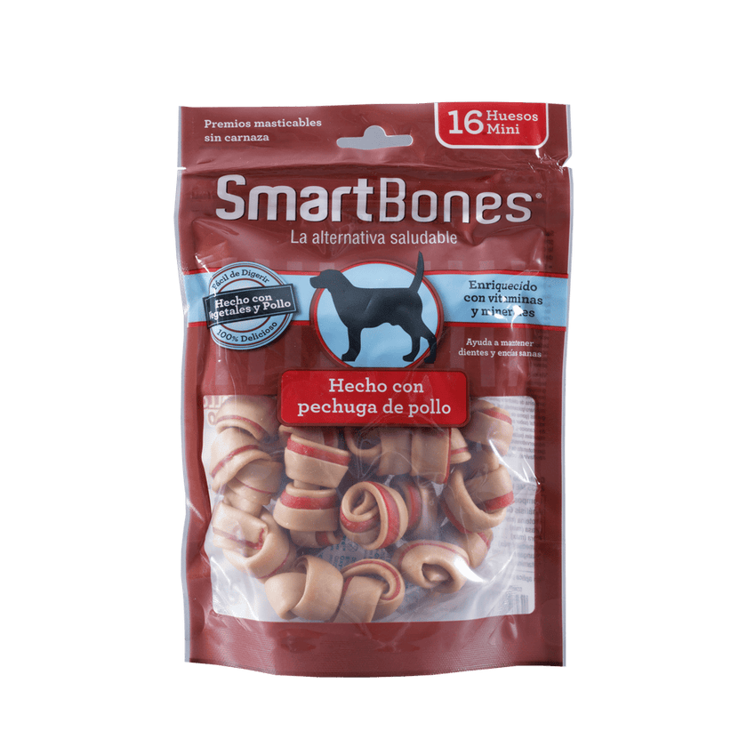 Snack para perros pequeños Smartbones Pollo