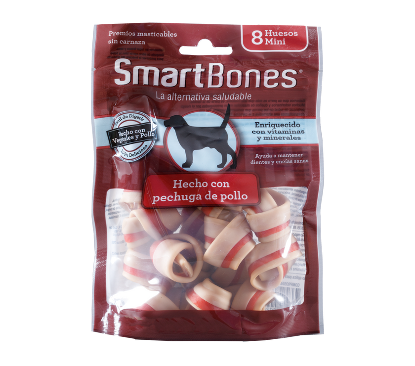 Snack para perros pequeños Smartbones Pollo